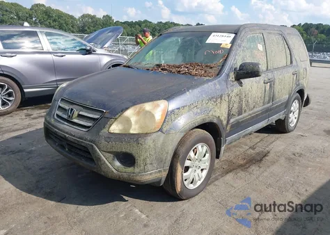 2006 Honda Cr-V Ex из США, поврежденный, VIN SHSRD788X6U425176